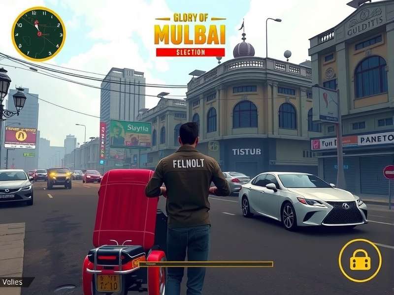 Glory Of Mumbai gameplay screenshot showing Mumbai streets